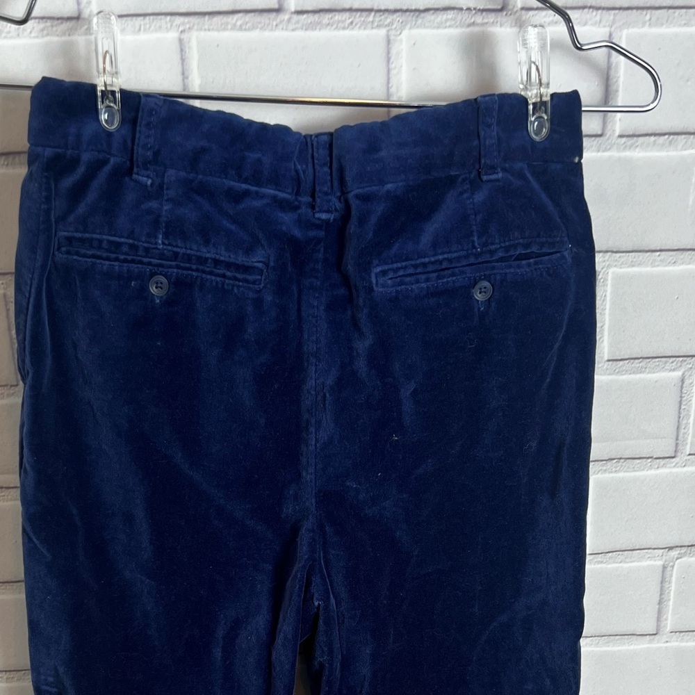 GYMBOREE girls velvet blue straight jeans /size 12 - Picture 6 of 7